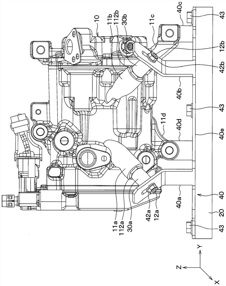 Vibration isolating device