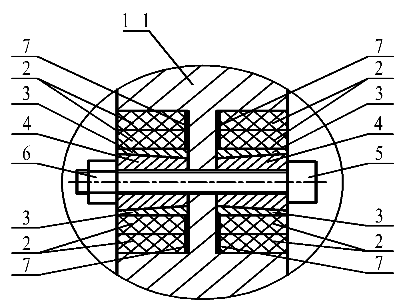 Sandwich-type rectangular quadruped linear ultrasonic motor vibrator with wedge preload