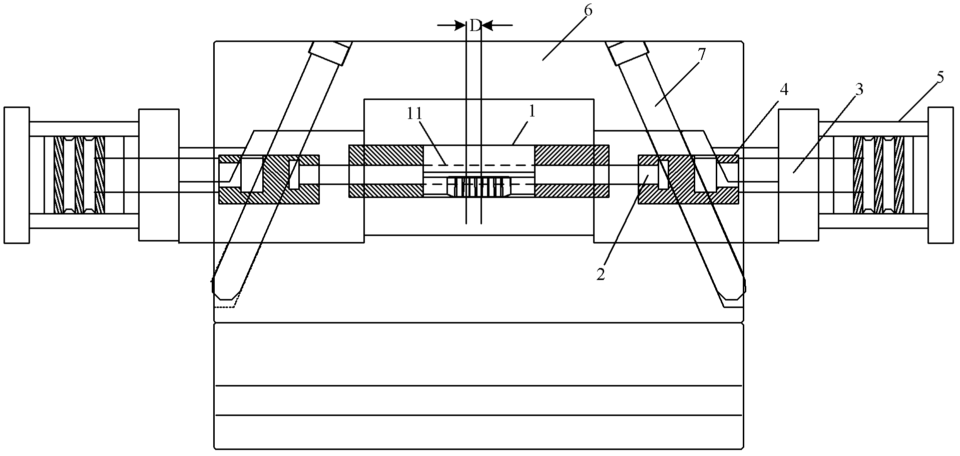 Mould of industrial filter base and using method thereof