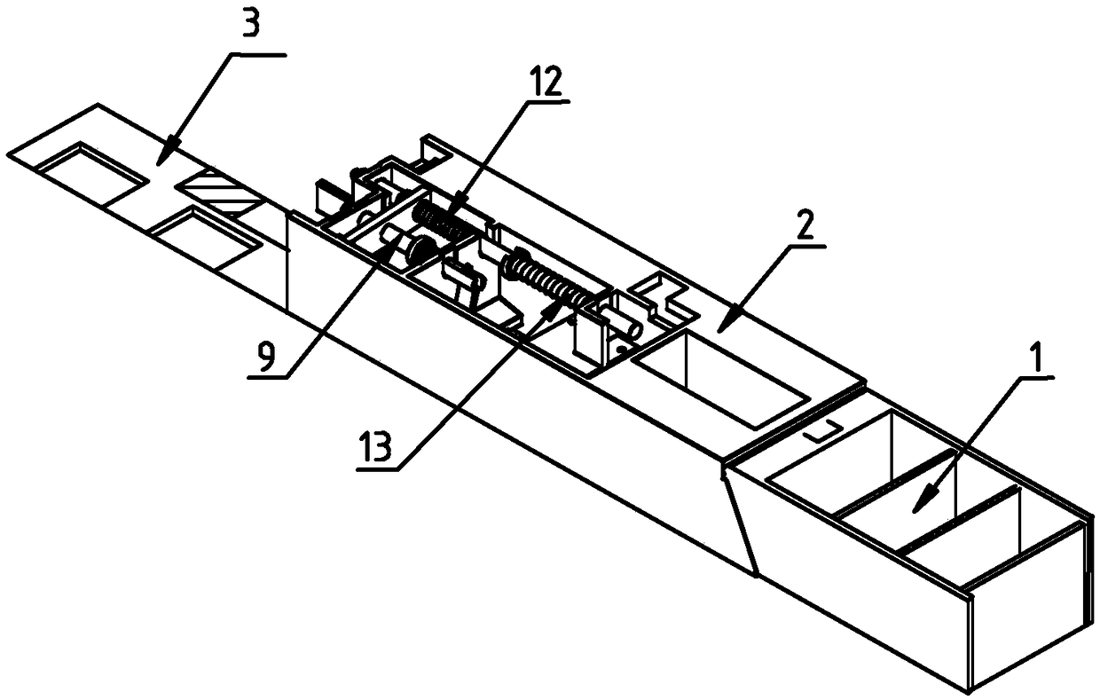 A drawer and a cabinet body containing the drawer