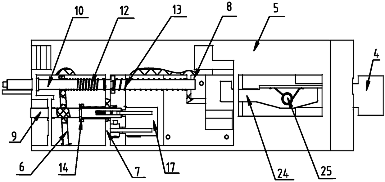 A drawer and a cabinet body containing the drawer