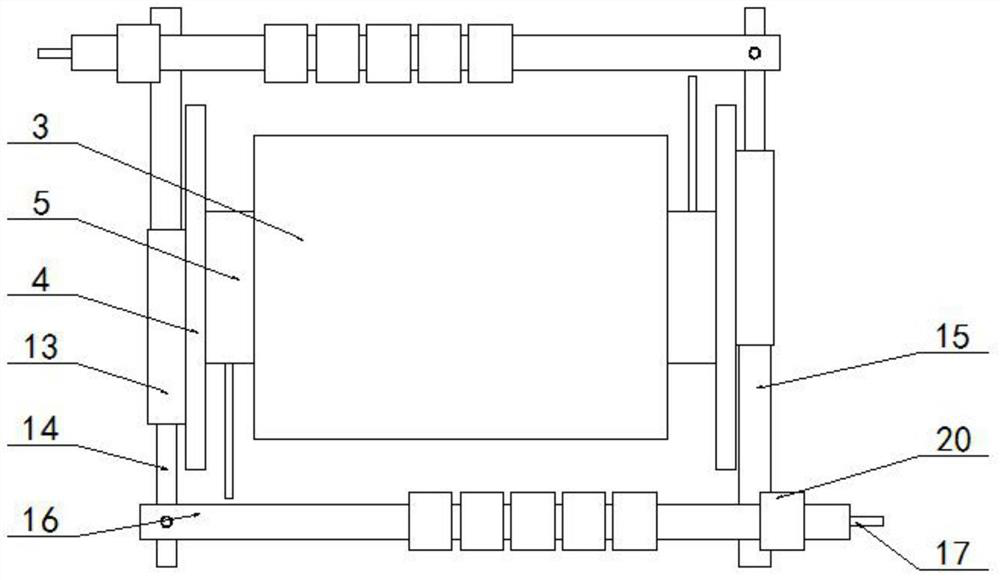 Vertical surveying instrument convenient to fix for geographical surveying and mapping