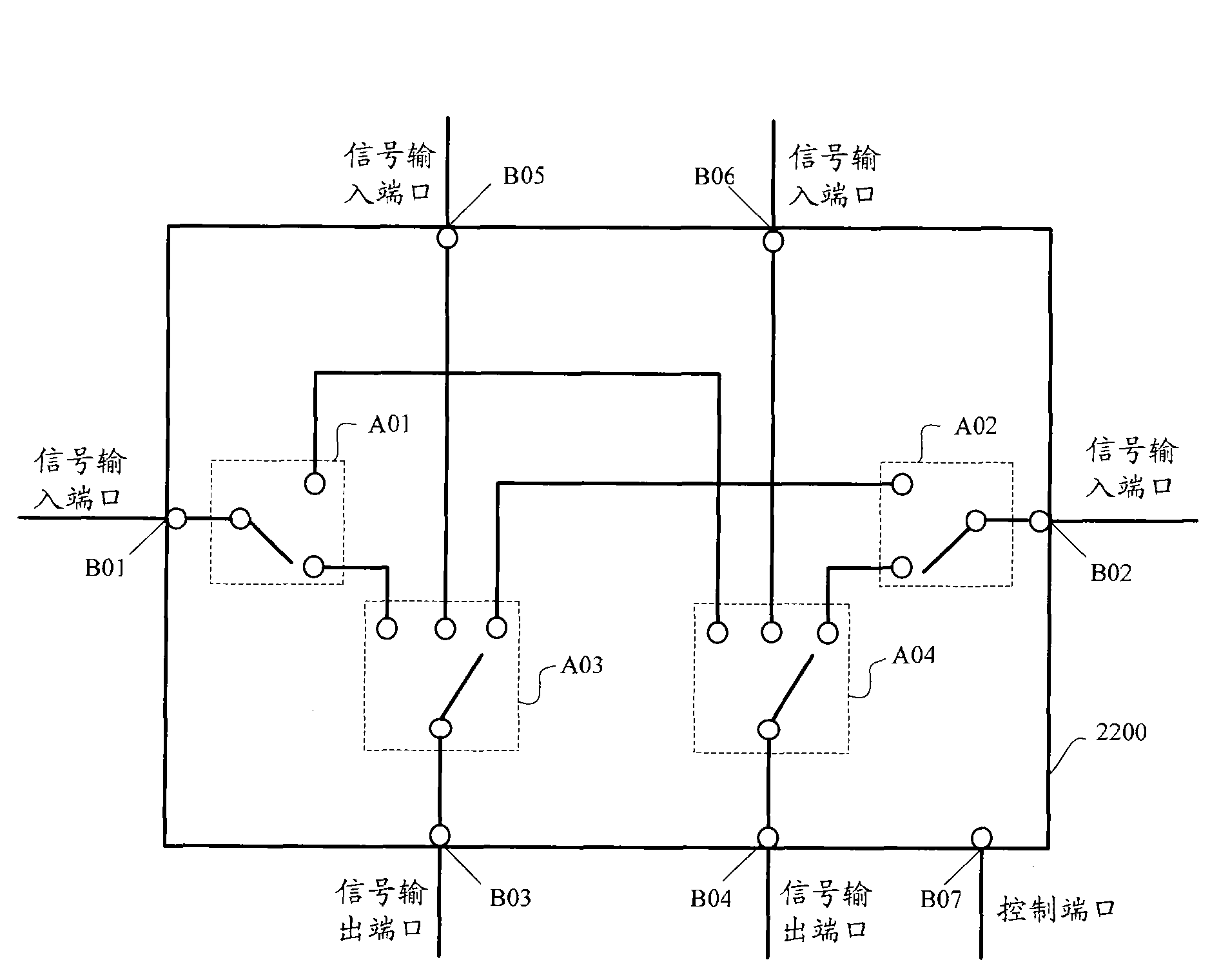 Radio-frequency module, transceiver and method for switching control of transceiver