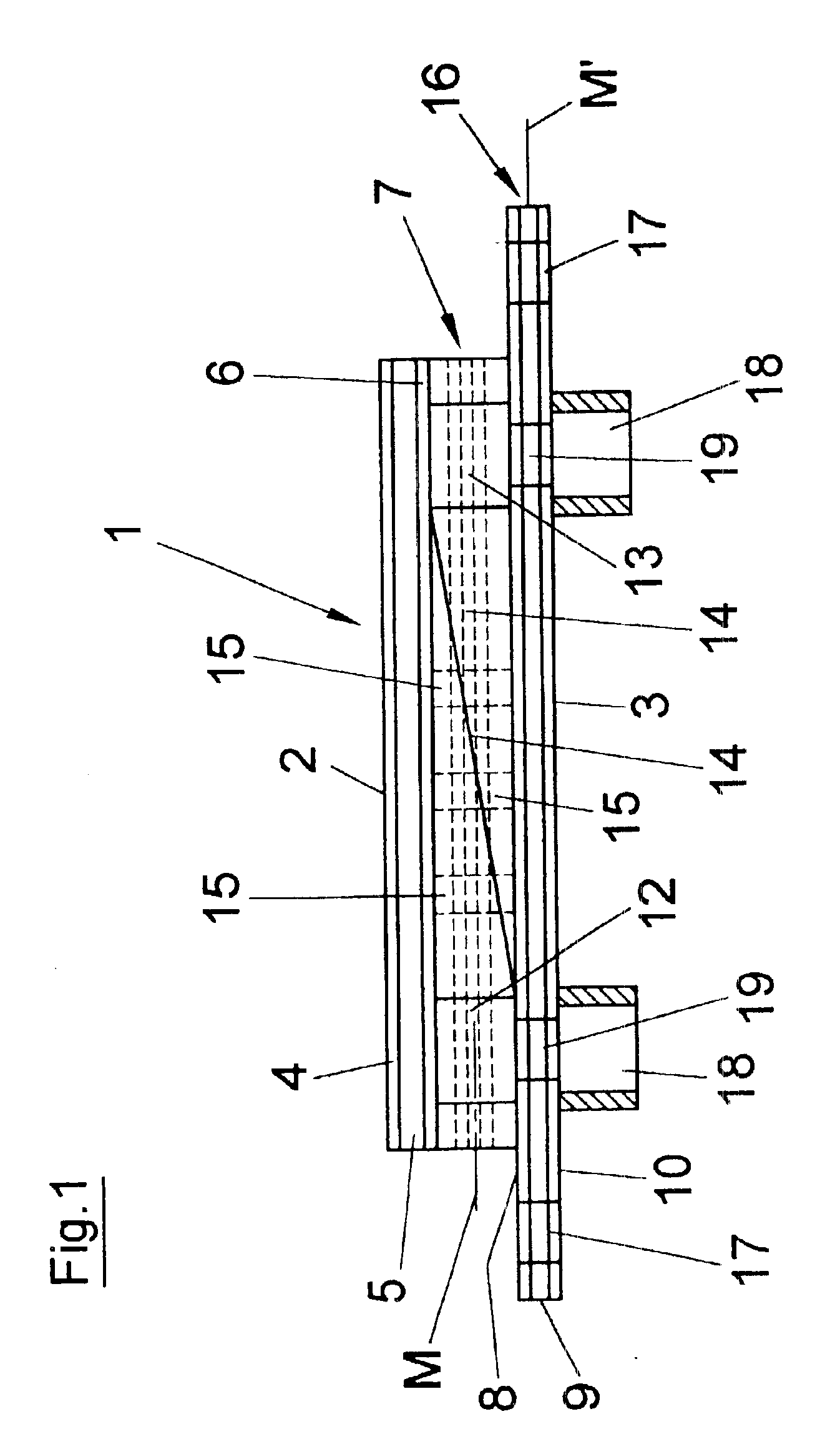 Mirror for laser applications and method for manufacture of said mirror