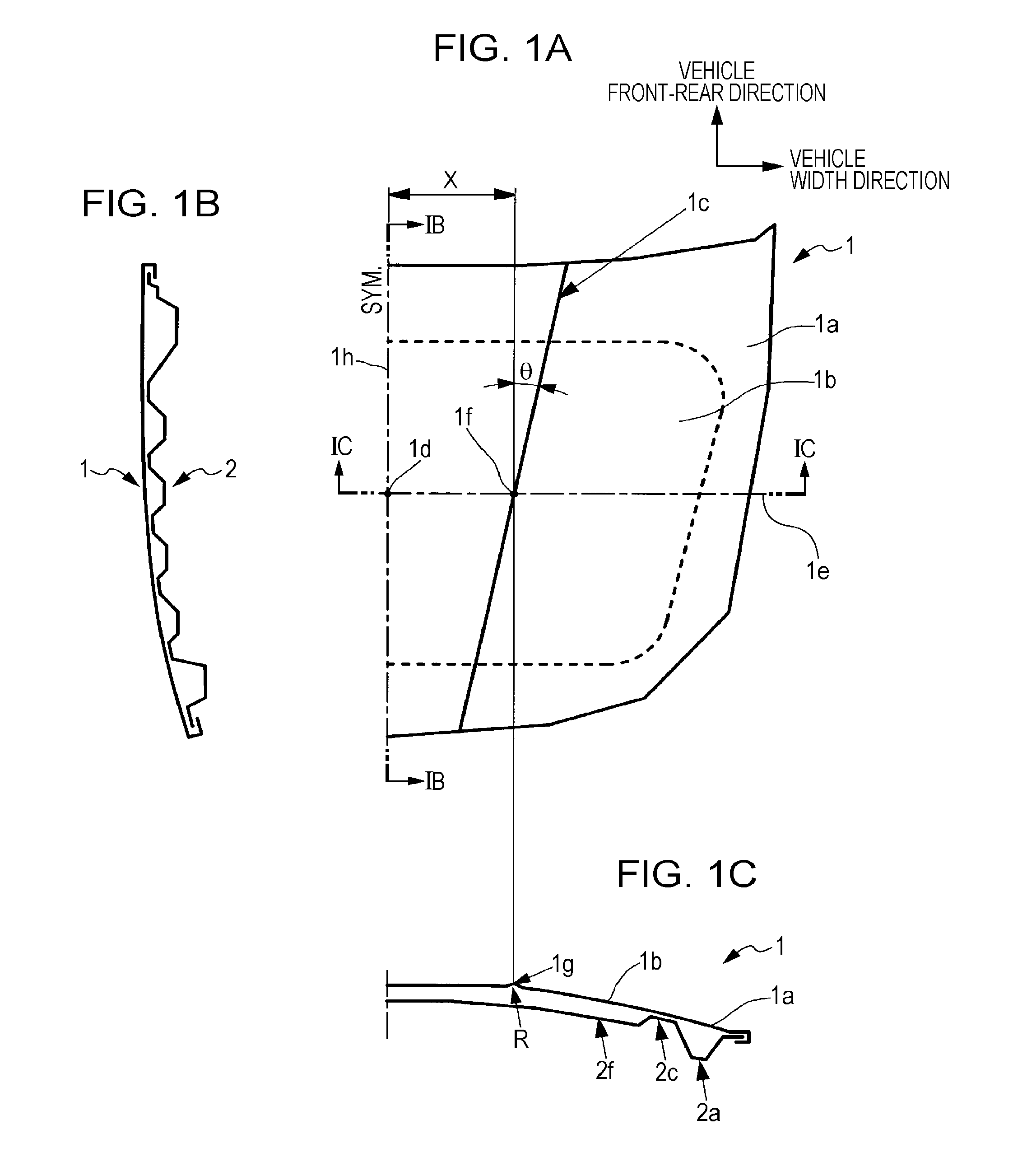 Vehicle hood structure