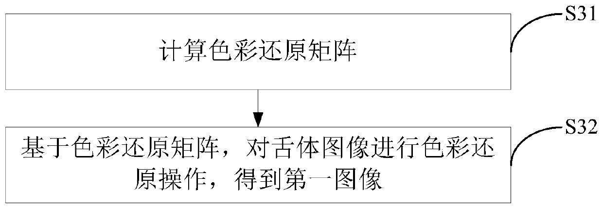 Tongue image processing method and device and electronic equipment