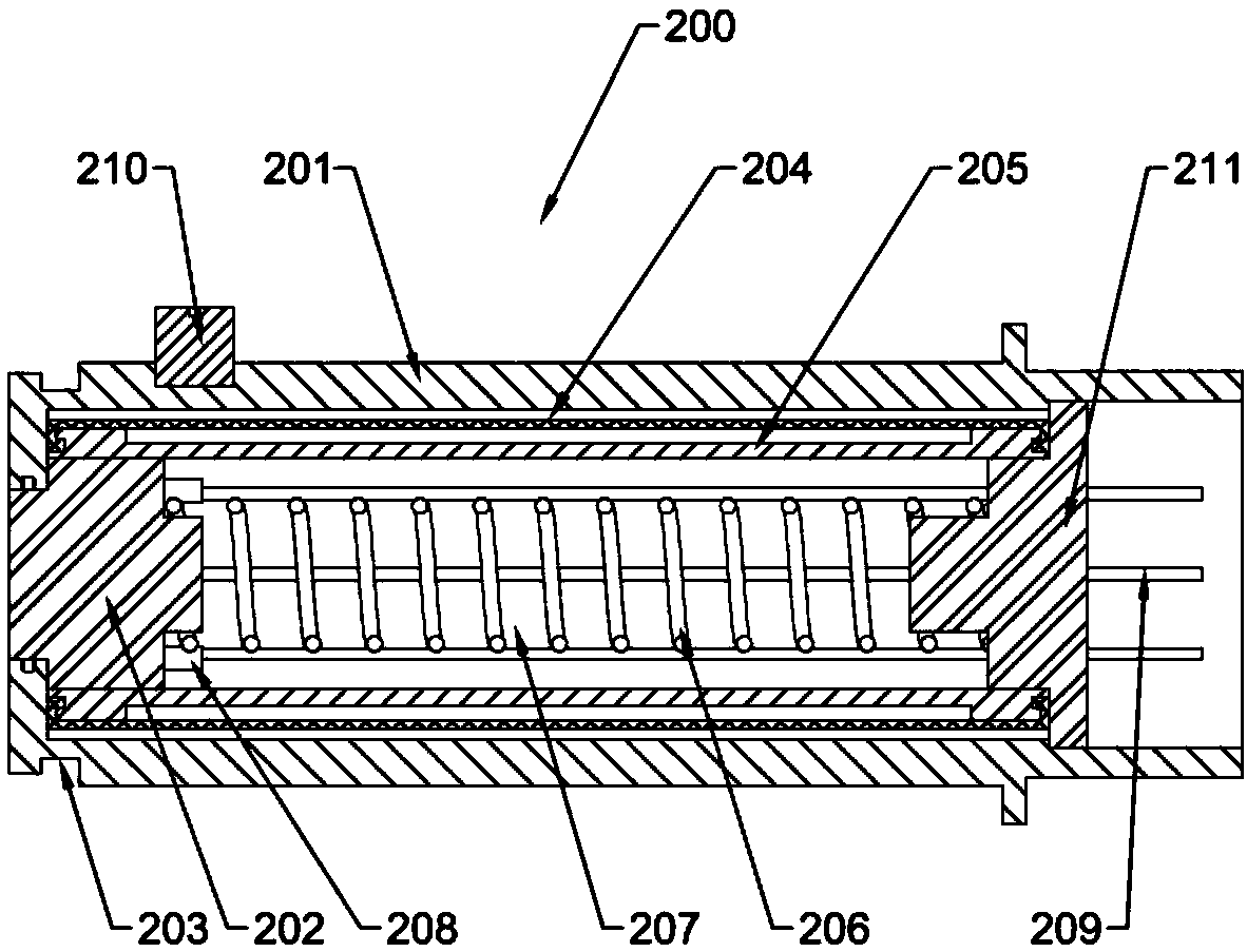 An open-close deep-sea plug-and-pull photoelectric composite connector