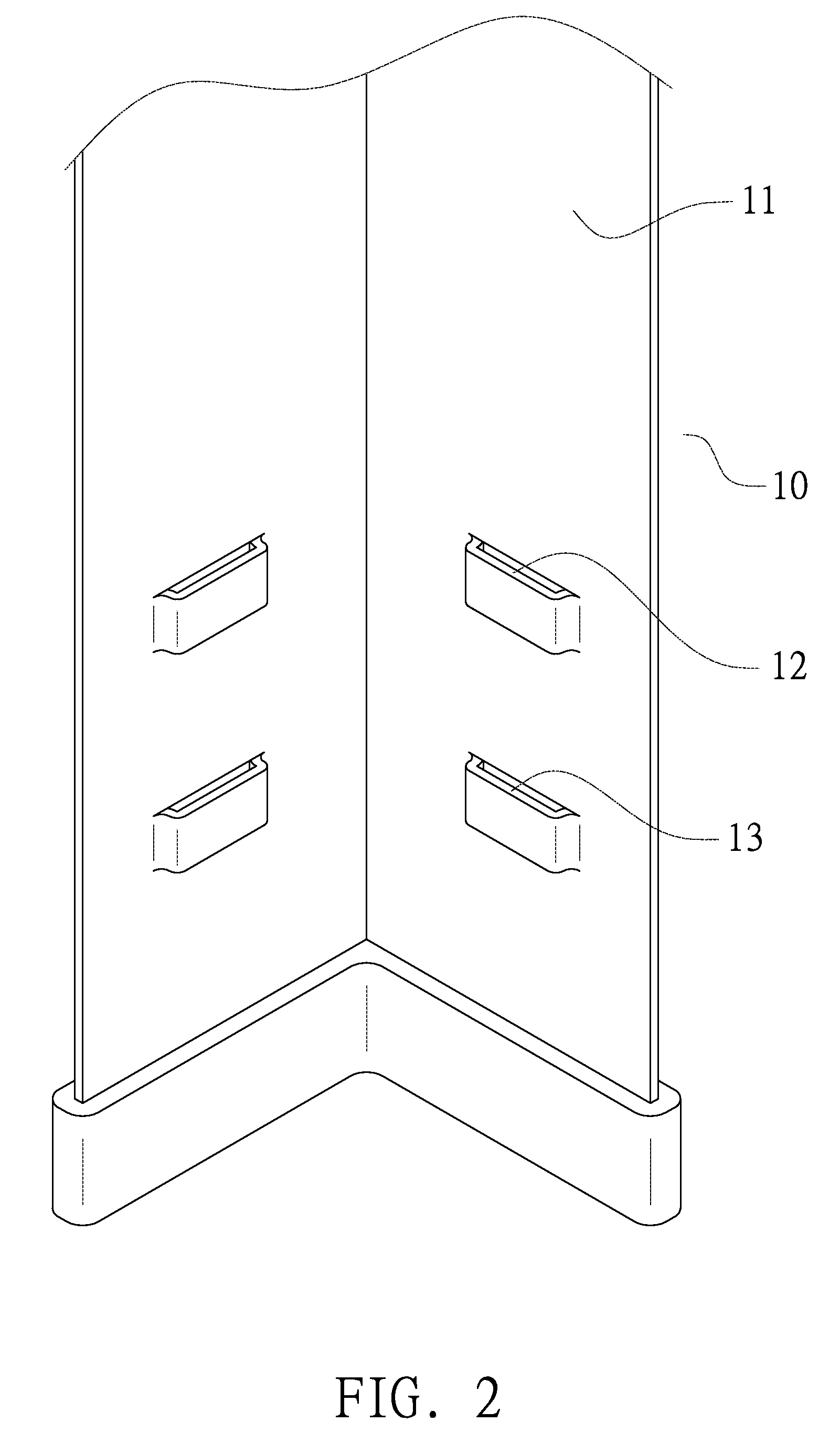 Combination shelf structure