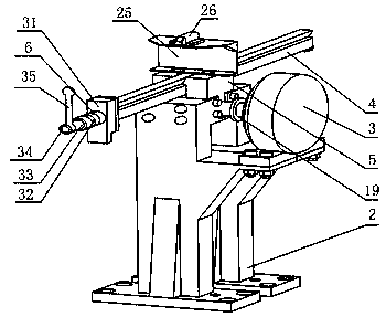 Reliability test device for mobile workbench of heavy-duty CNC planer