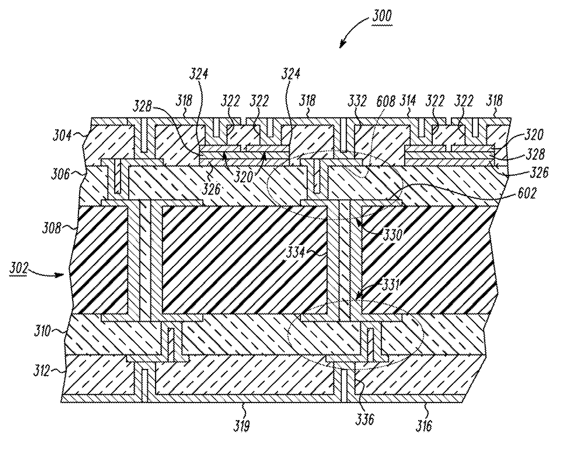 High impedance electromagnetic surface and method