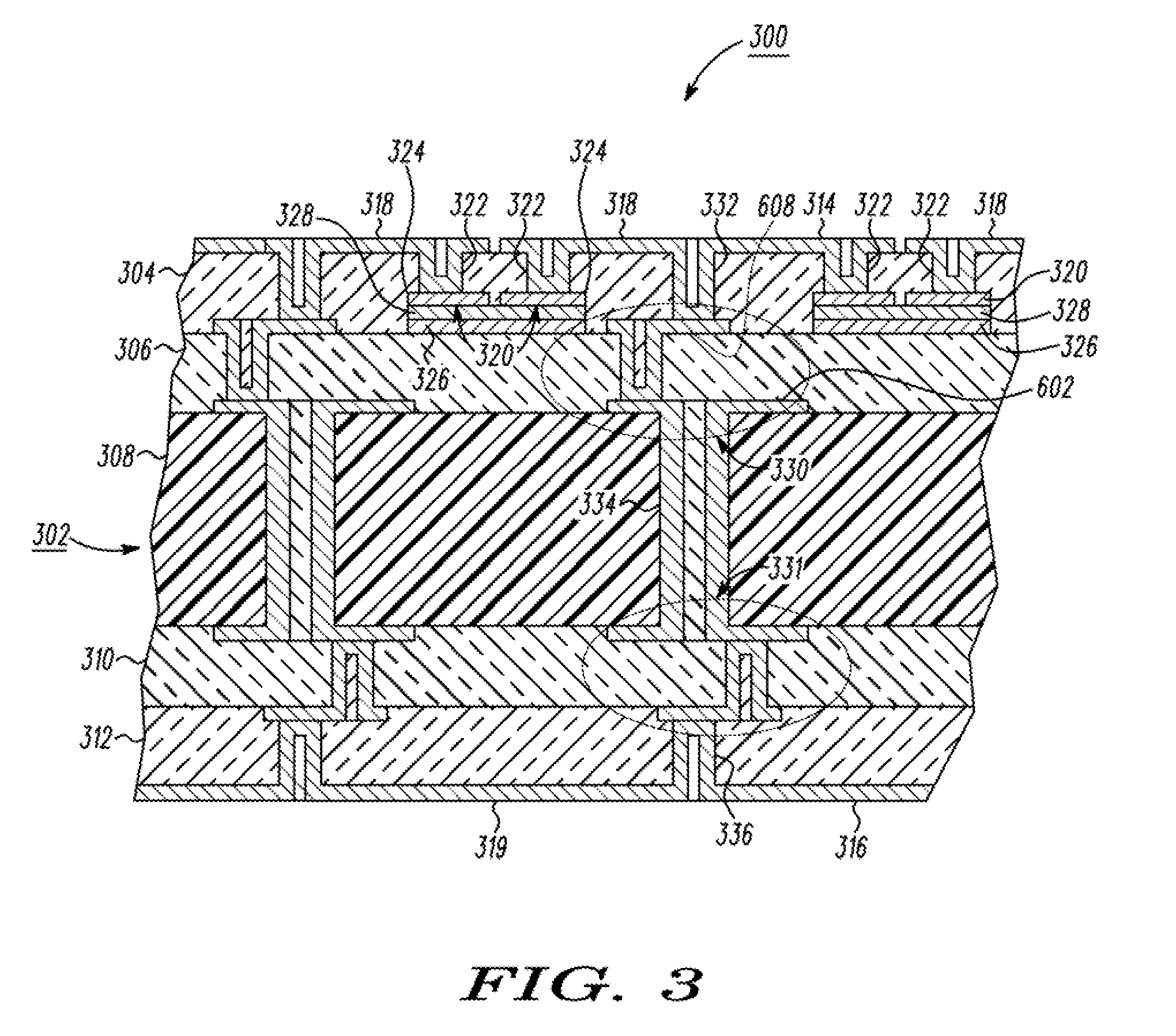 High impedance electromagnetic surface and method