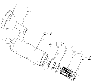 Livestock and poultry dry and green manure treatment device