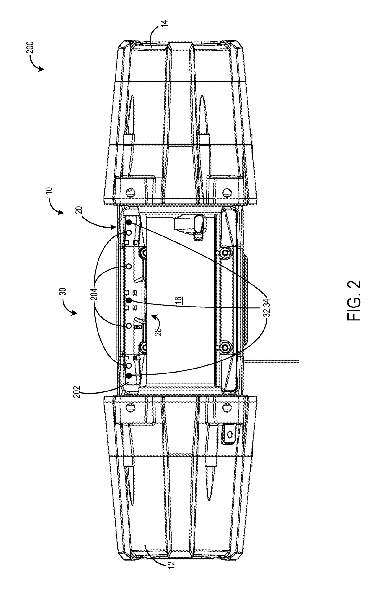 Lighting and sensory system for a pulling tool