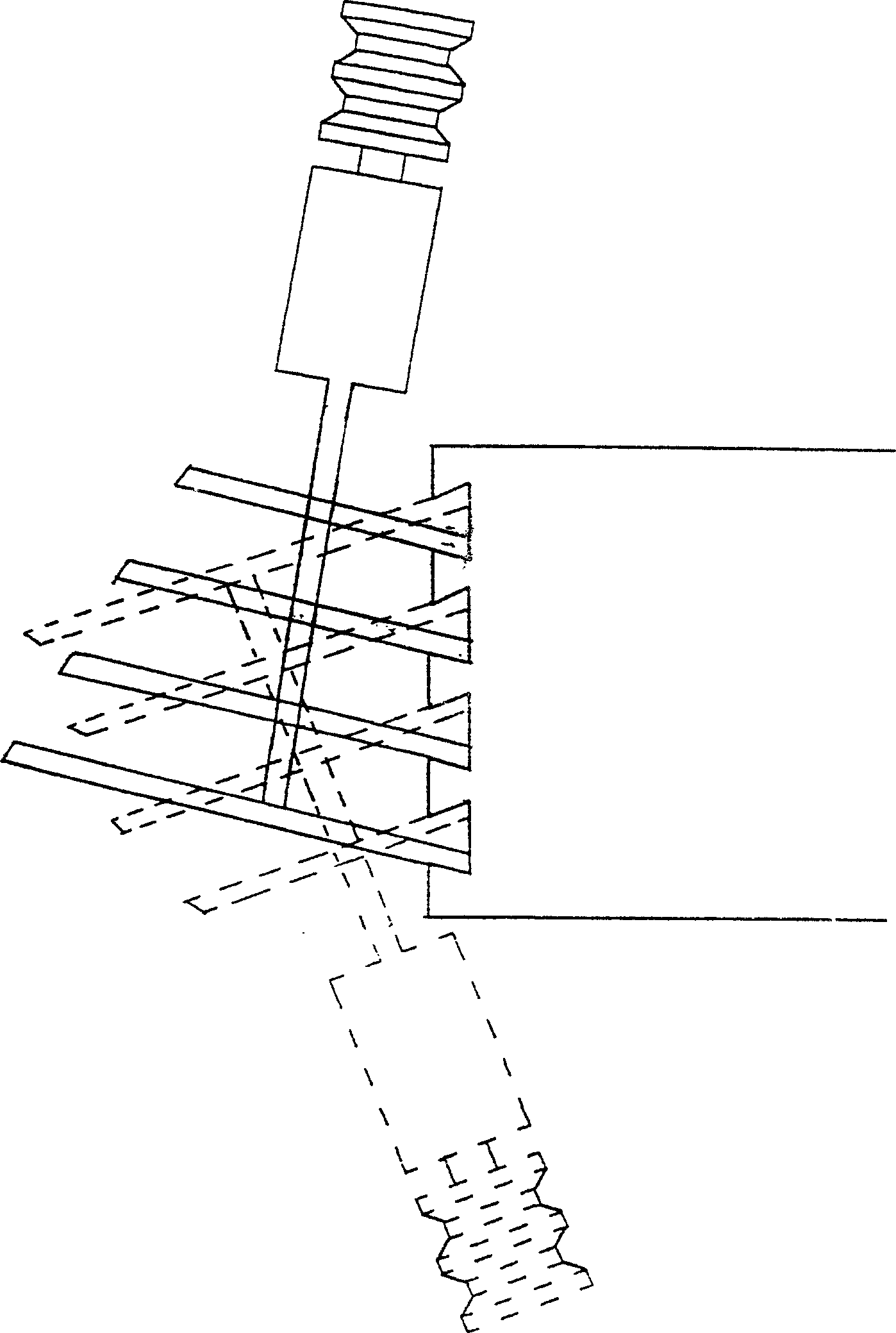 Multifunctional single side tenon-making machine for carpenter
