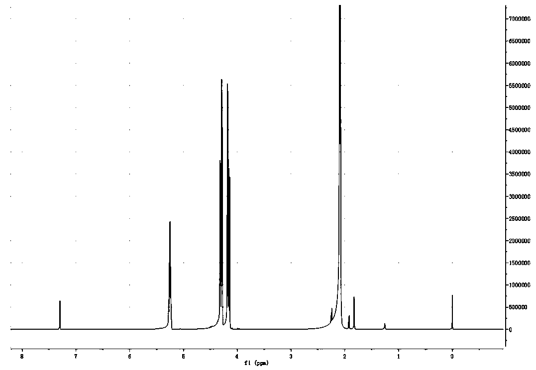 Method for producing long-chain fatty acid and glyceryl triacetate through grease