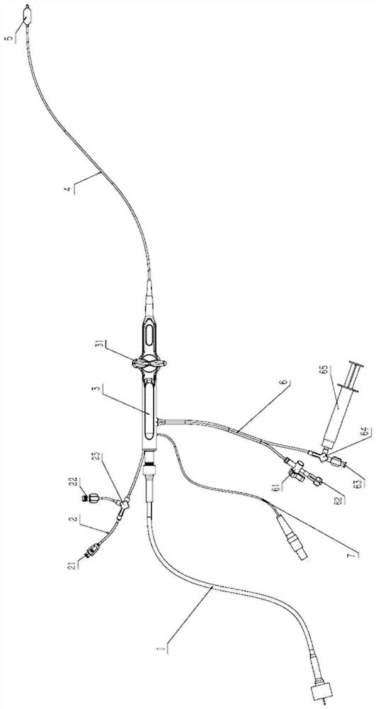 Balloon type flexible microwave ablation catheter and ablation system and method using same