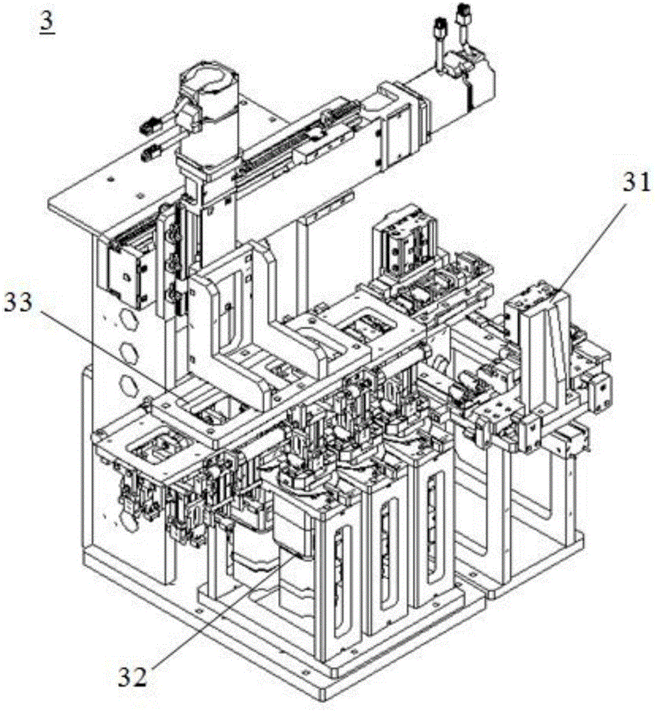 Assembling device of biological reagent plate