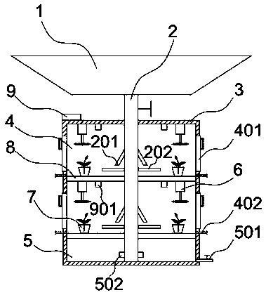 Plant growth monitoring device