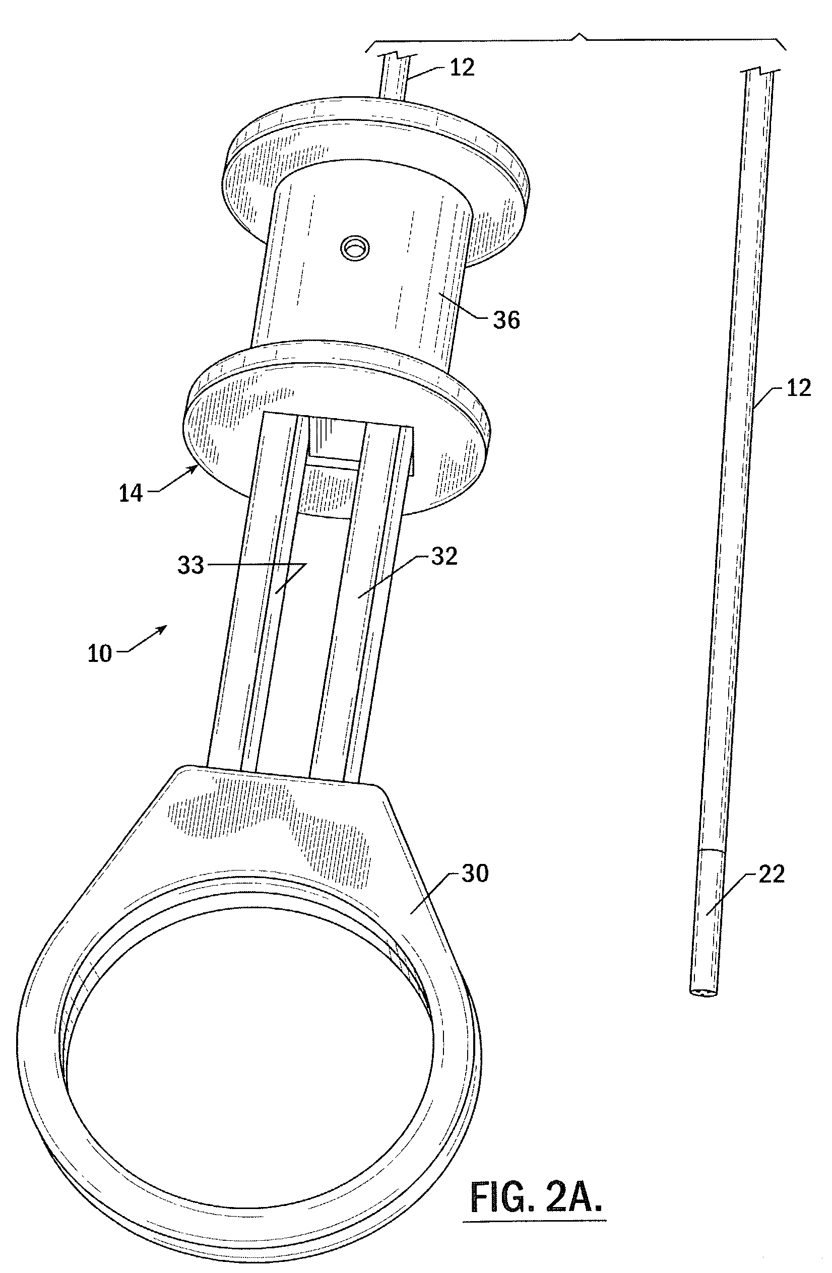 Controlled - motion endoscopic grasping instrument