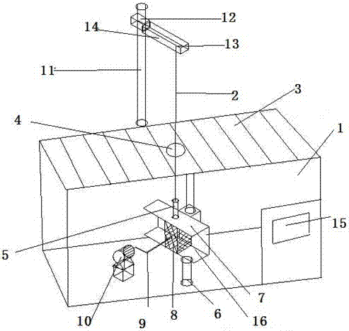 Tobacco block cutting machine