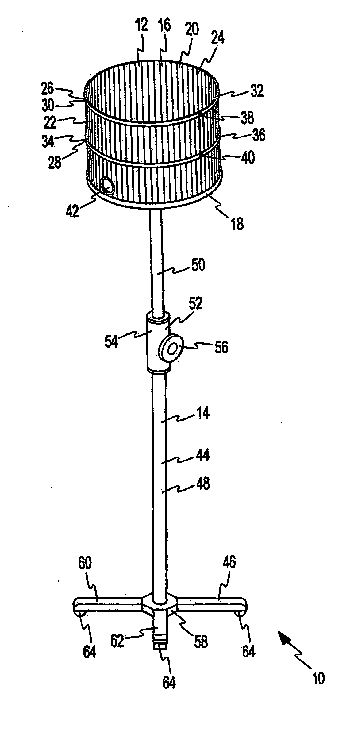 Movable And Adjustable Cooler Stand