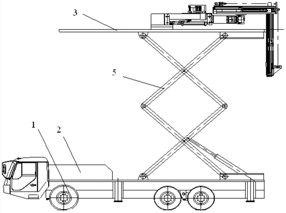 Tunnel construction trolley