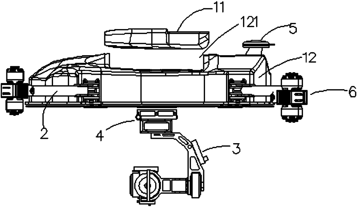 Multi-rotor UAV with coaxial dual propeller structure