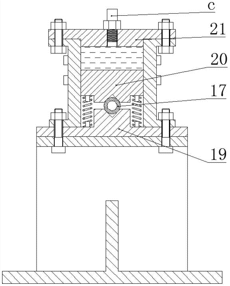 Rod pipe material discharging device driven by explosive slice chemical energy release explosion