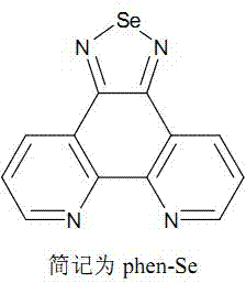 Iridium-selenium polypyridine complex as well as preparation method and application thereof