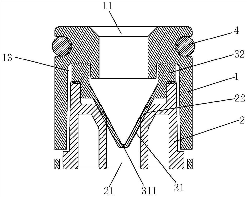 A valve capable of preventing siphon and sanitary ware using the valve