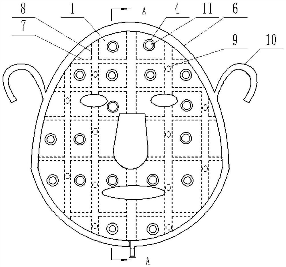 A lysozyme mask