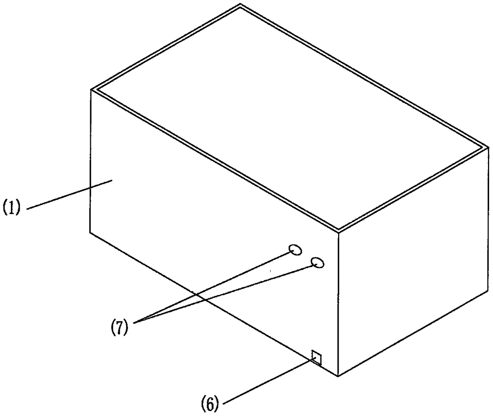 Anti-freezing logistics box capable of recognizing liquid leakage and suitable for unmanned aerial vehicle