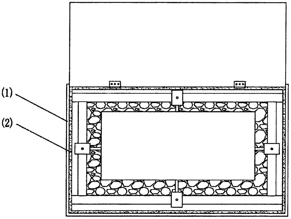 Anti-freezing logistics box capable of recognizing liquid leakage and suitable for unmanned aerial vehicle