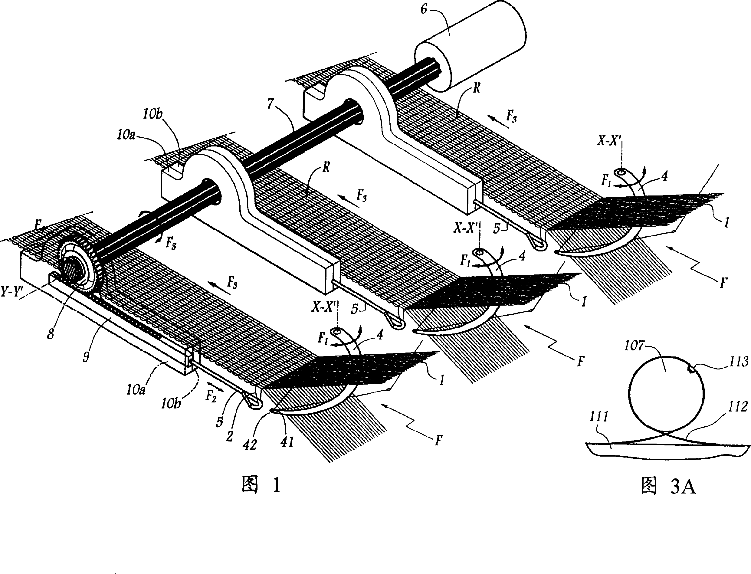Device for driving crochet needle and braiding machine fitting the device