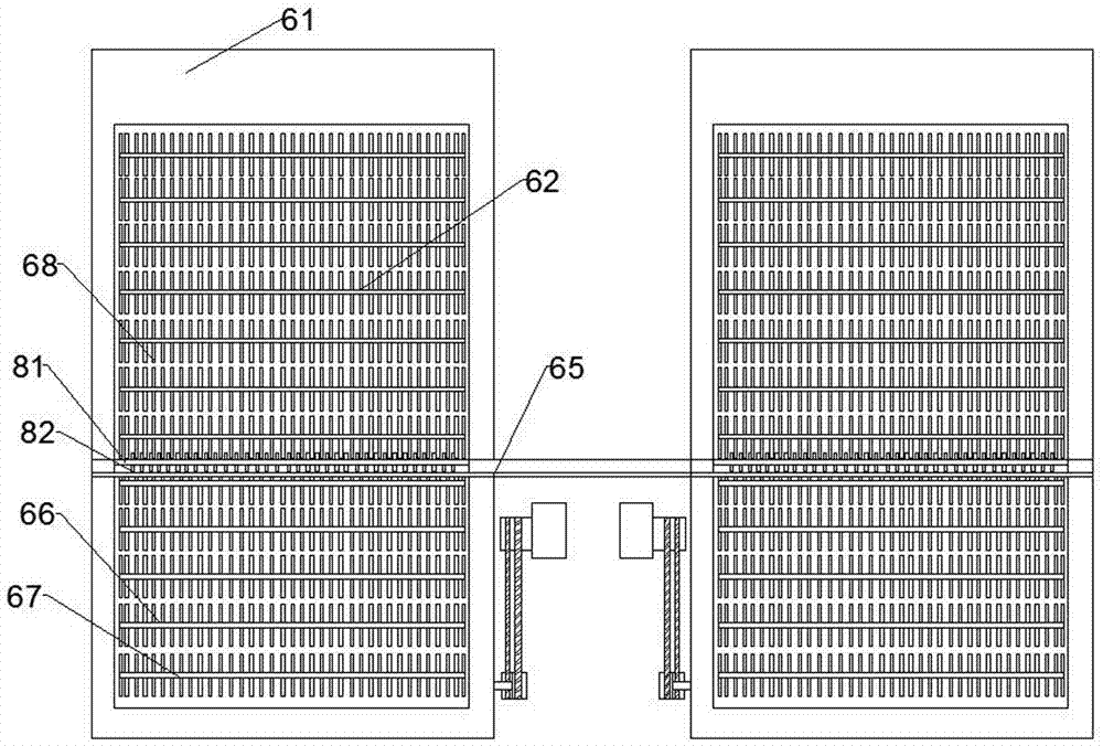 Laminated laying hen cage