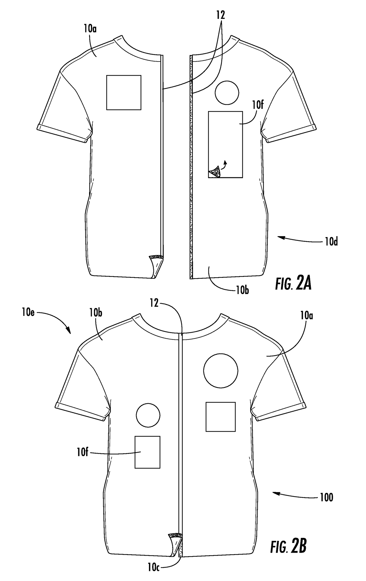 Sport-Themed Rivalry Outfit with Separable or Switchable Components