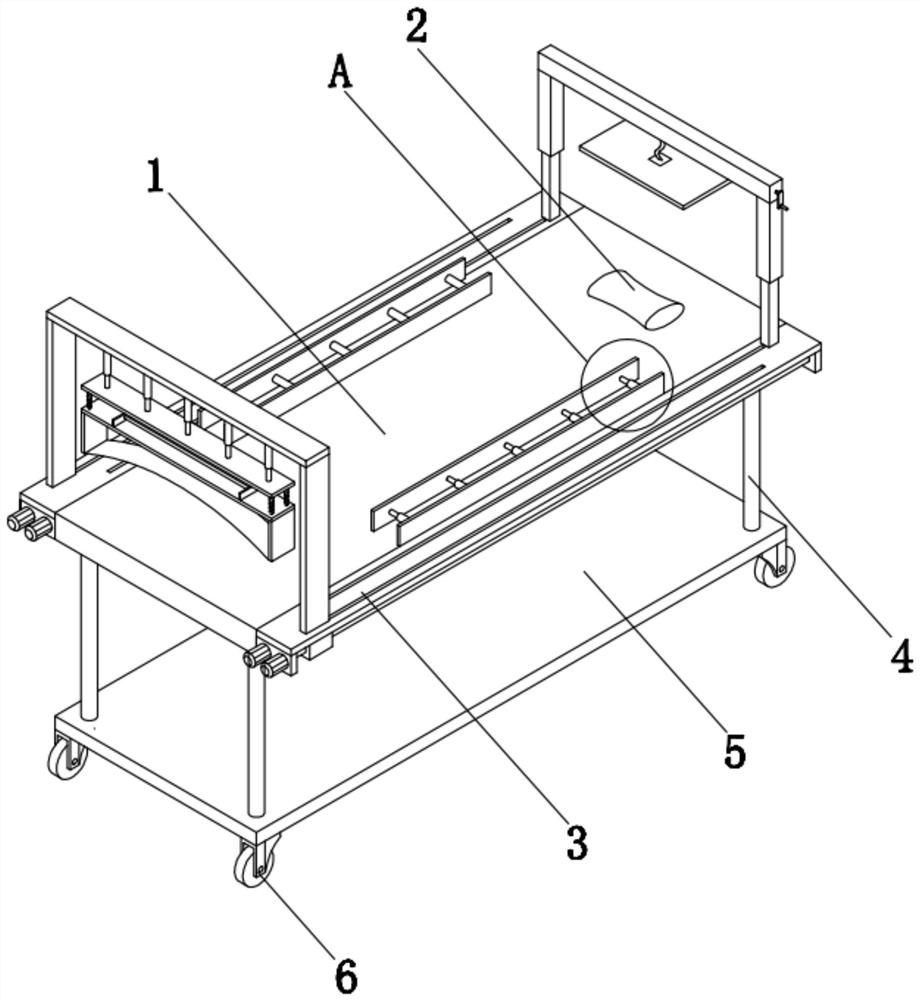 Auxiliary examination equipment for pediatrics