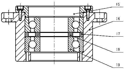 High-precision lifting mechanism with large bearing capacity