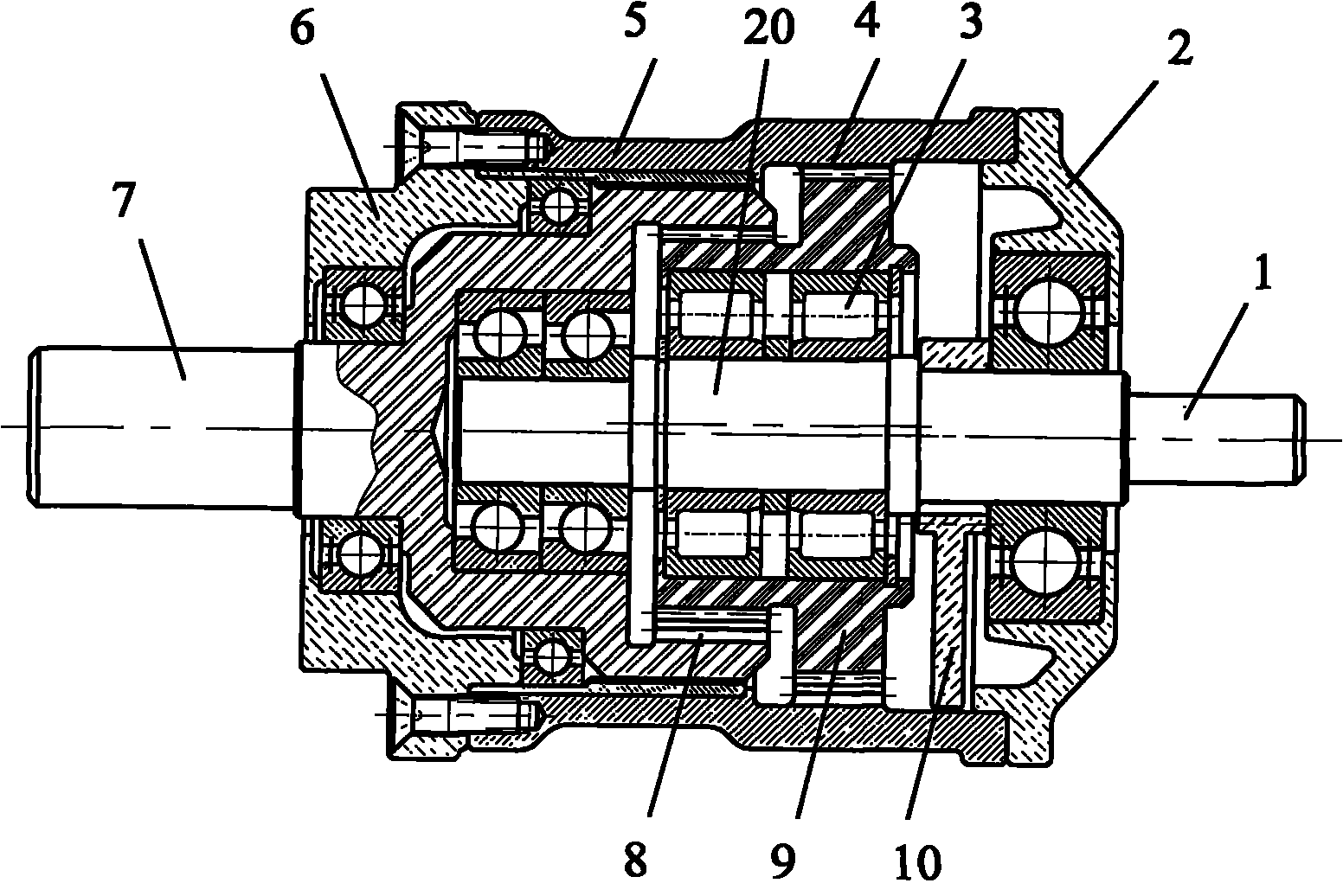 Reducer capable of regulating return difference