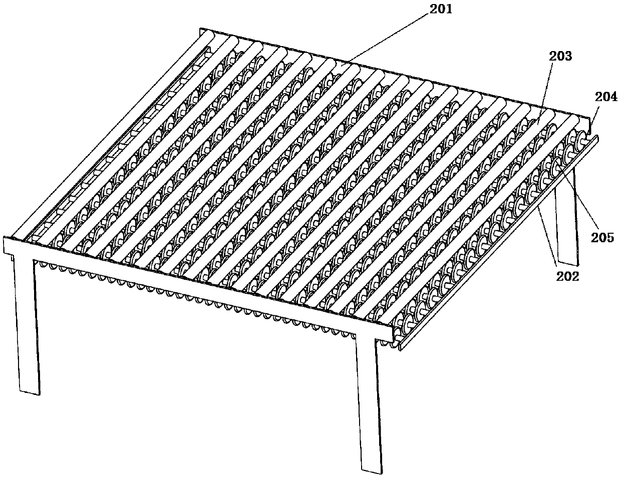 Tea brick pressing machine and tea brick manufacturing method