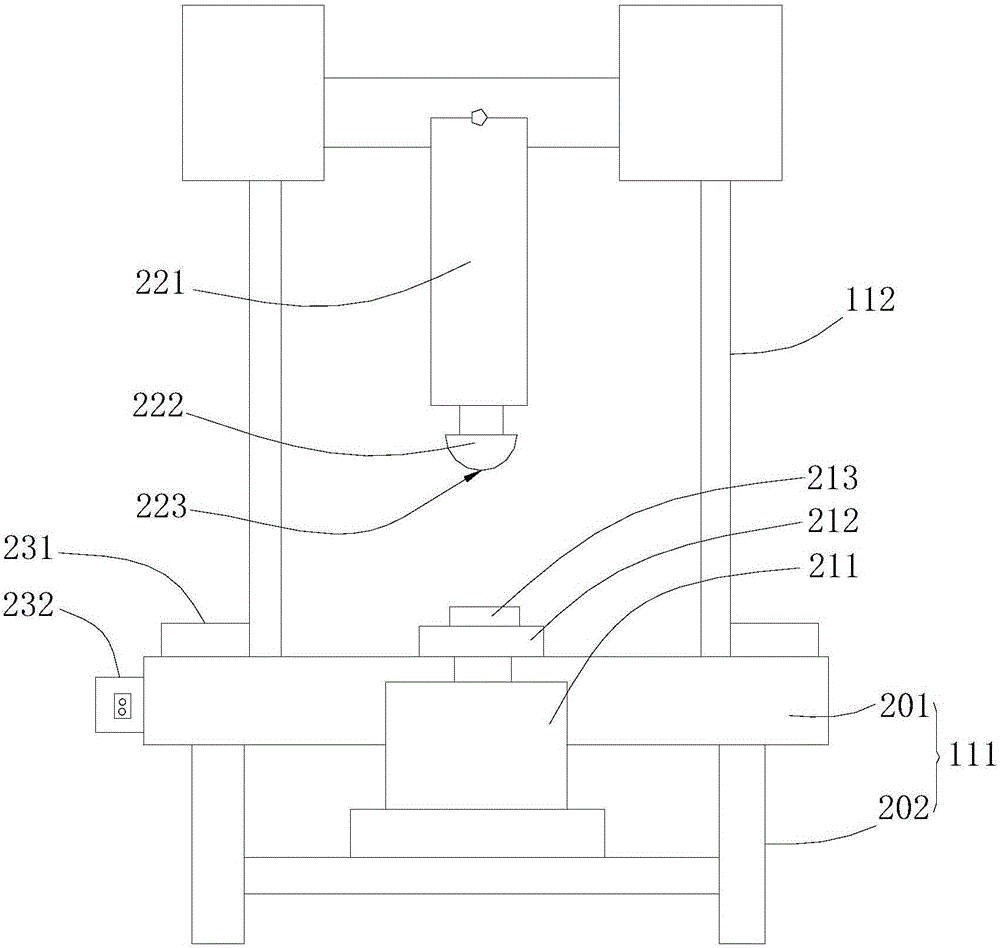 Integral material machining equipment