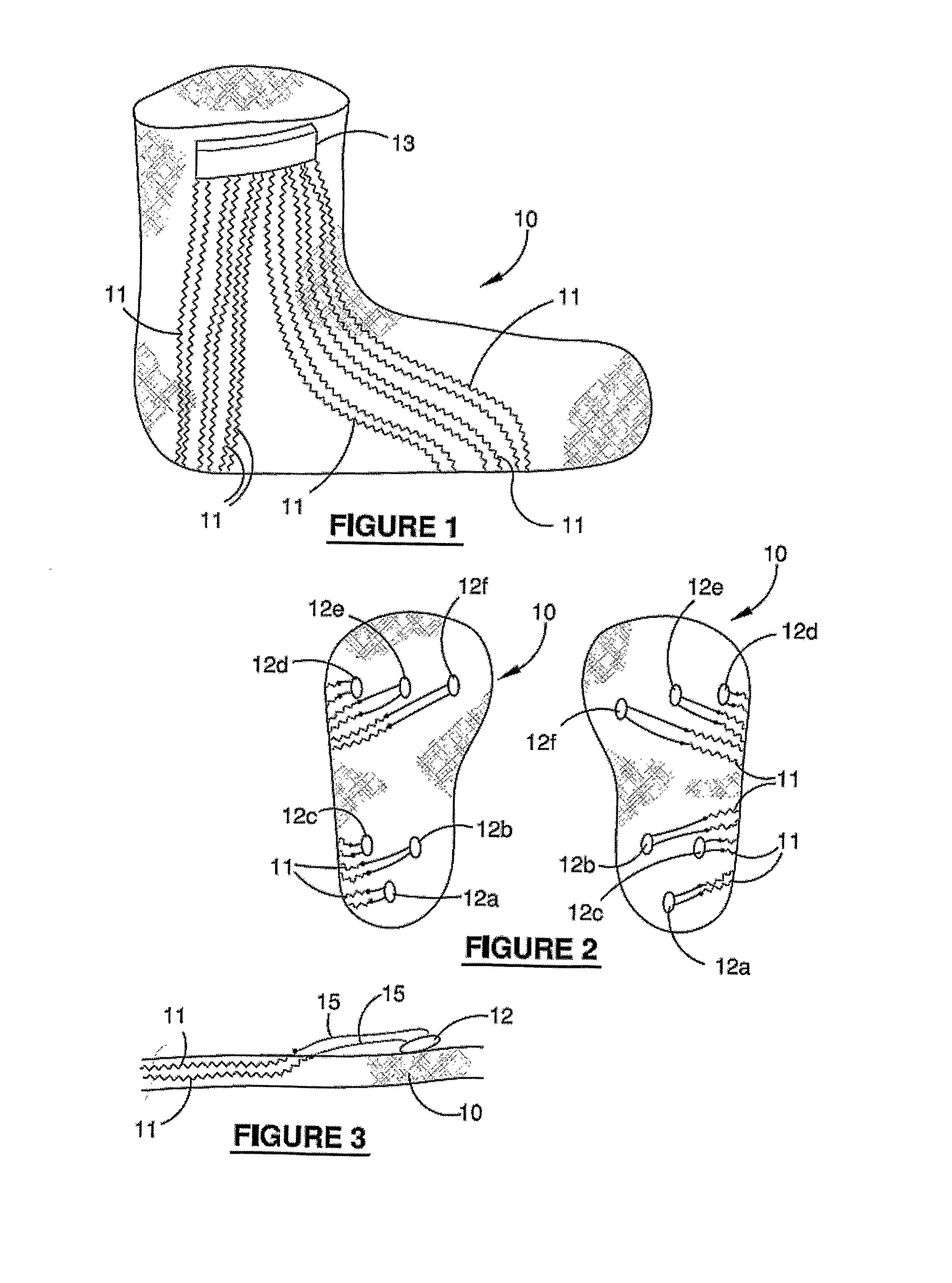 System, garment and method