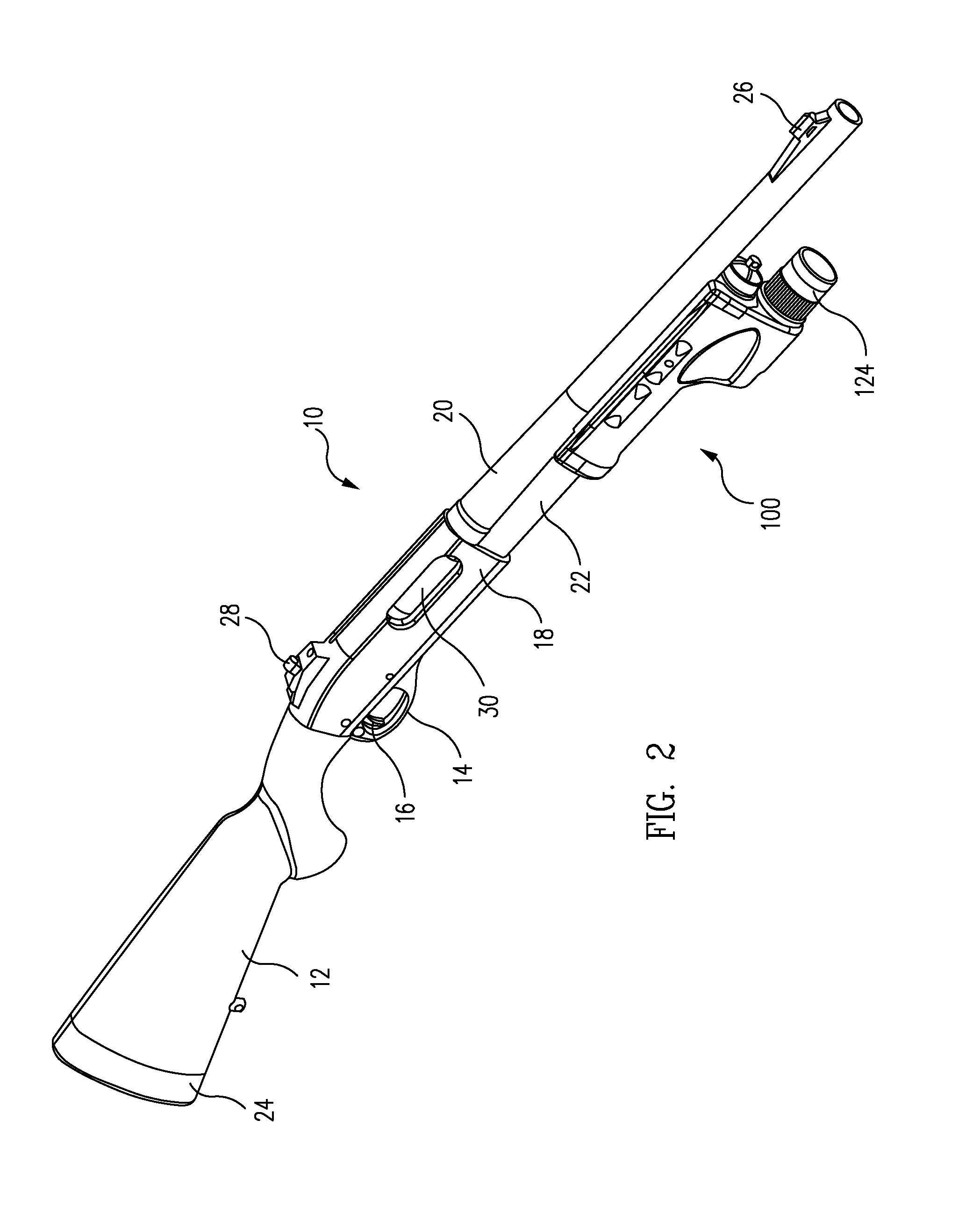 Modular firearm forend