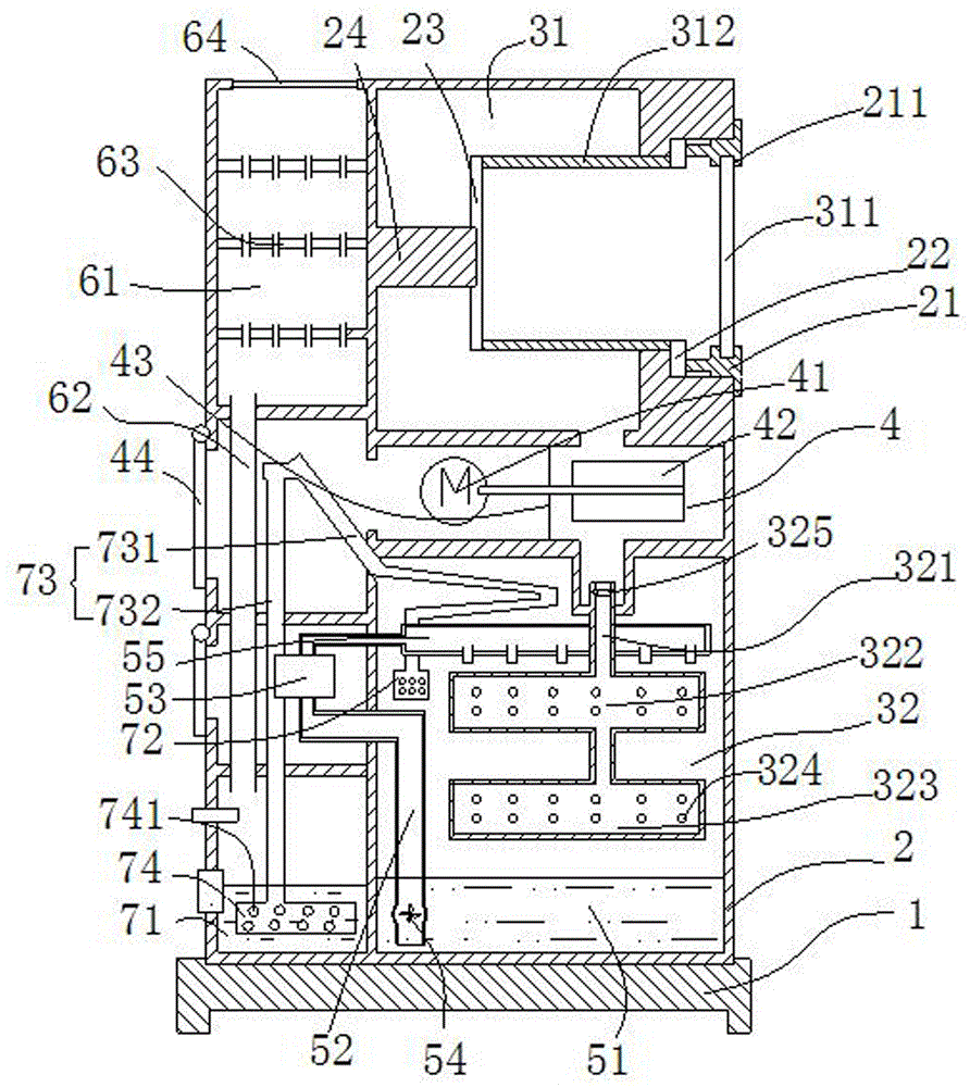 Air purification device with disinfection function