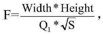 A method for obtaining the number of spray droplets in a spray image based on standard deviation