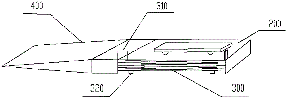 Automobile mobile stopping device