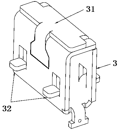 Ammeter push-pull type wiring device