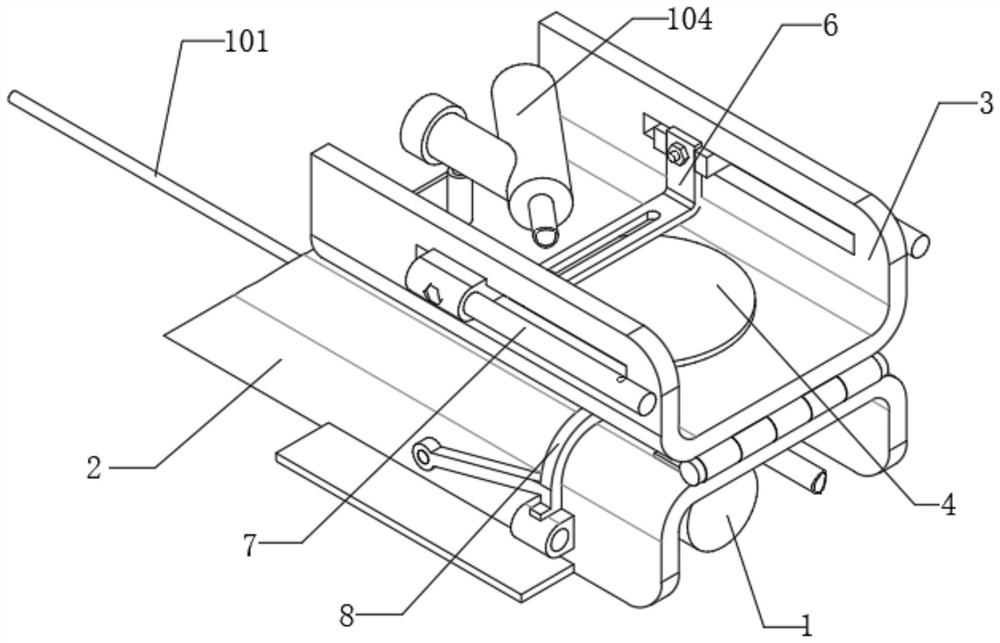 Remaining needle anti-pressing nursing device