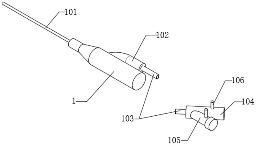 Remaining needle anti-pressing nursing device