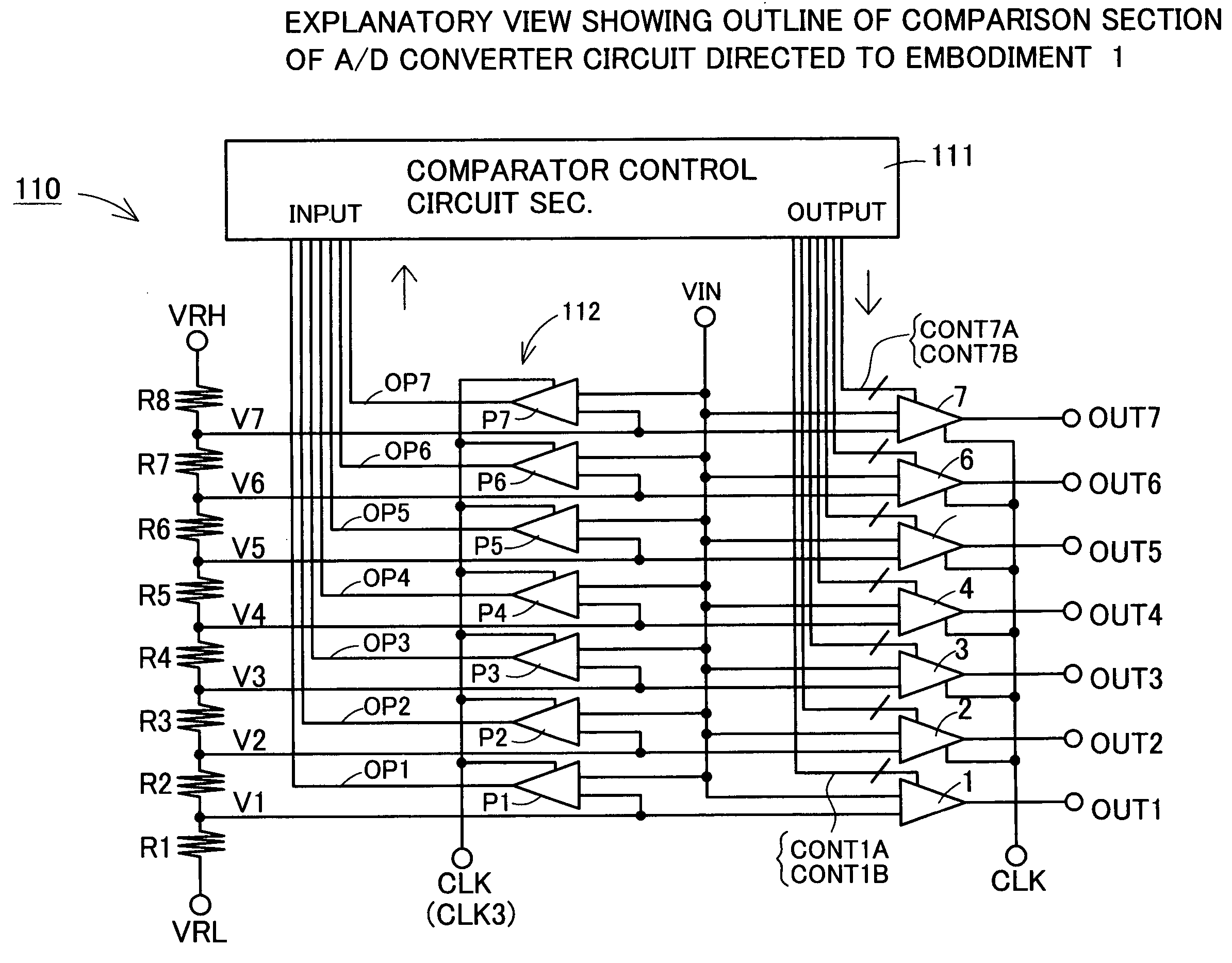 A/D converter circuit and current supply circuit